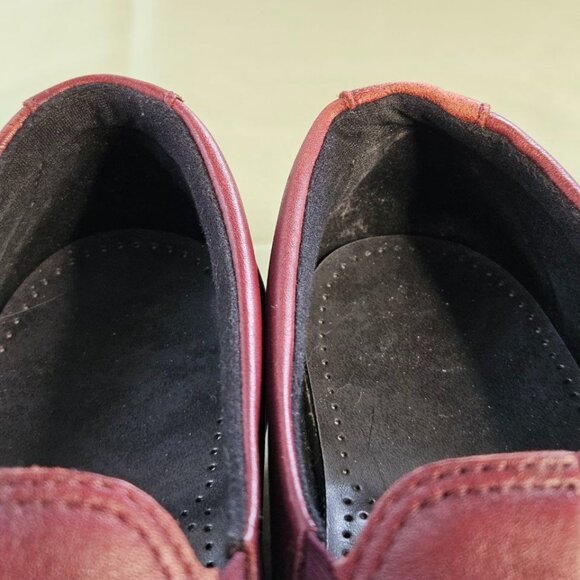 SAS Tripad Comfort Burgundy Leather Dream Shoes Slip-On Women's 10.5 M Width - Picture 8 of 16